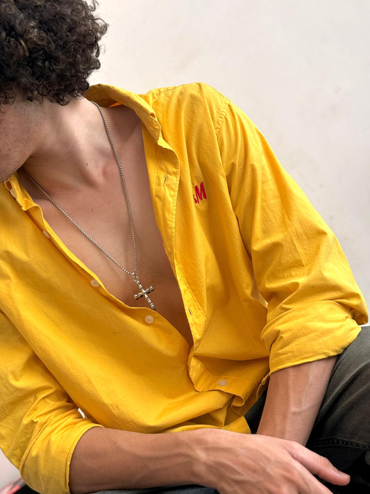 Celestial Stone Cross Pendant