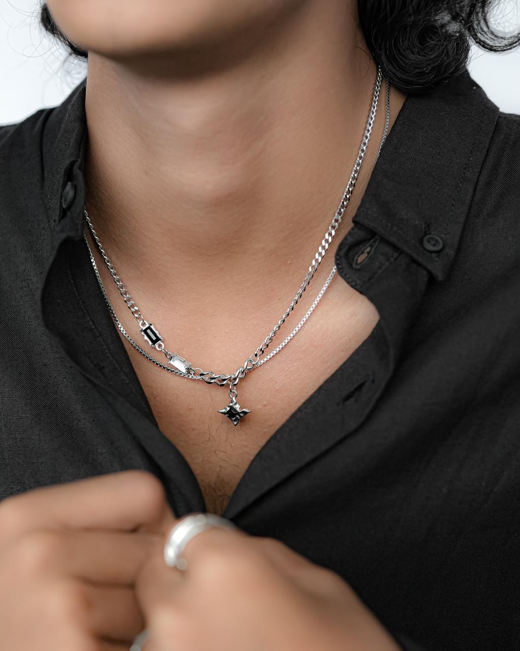 Blac Mark Layered Chain