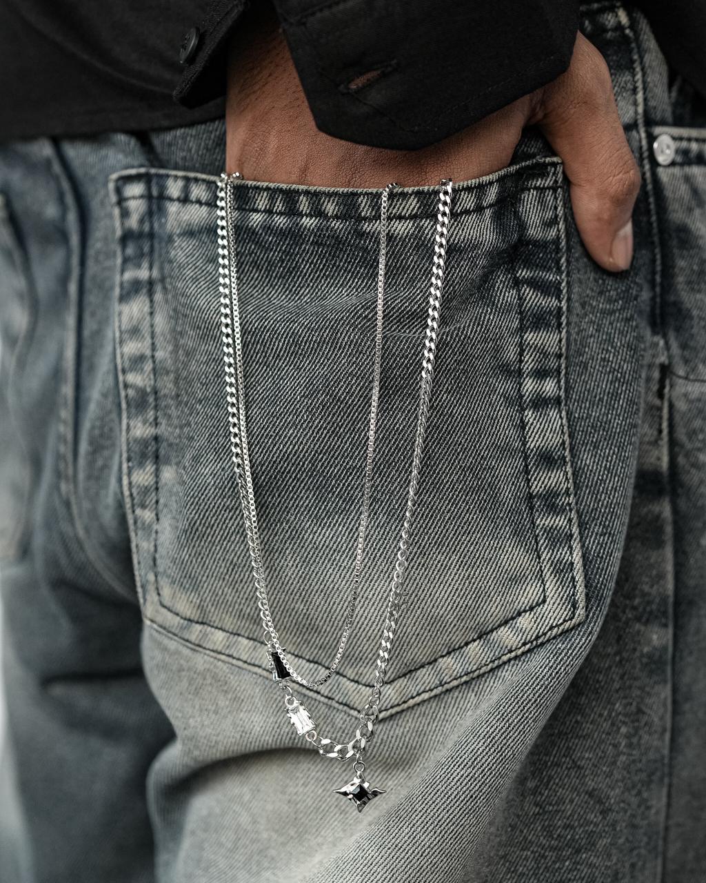 Blac Mark Layered Chain