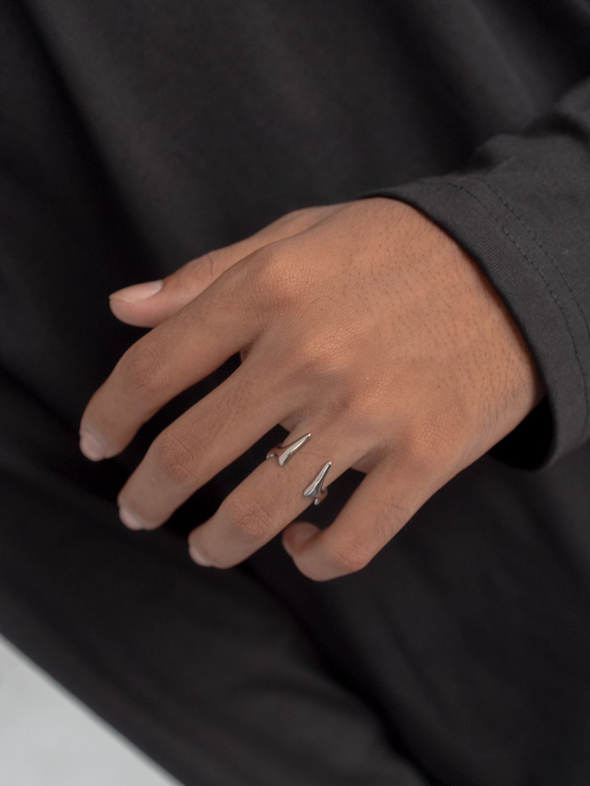 Dual Spike Ring